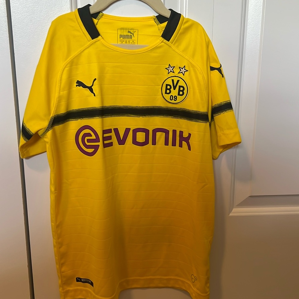 Puma Dortmund Youth Soccer Jersey